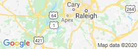 Holly Springs map